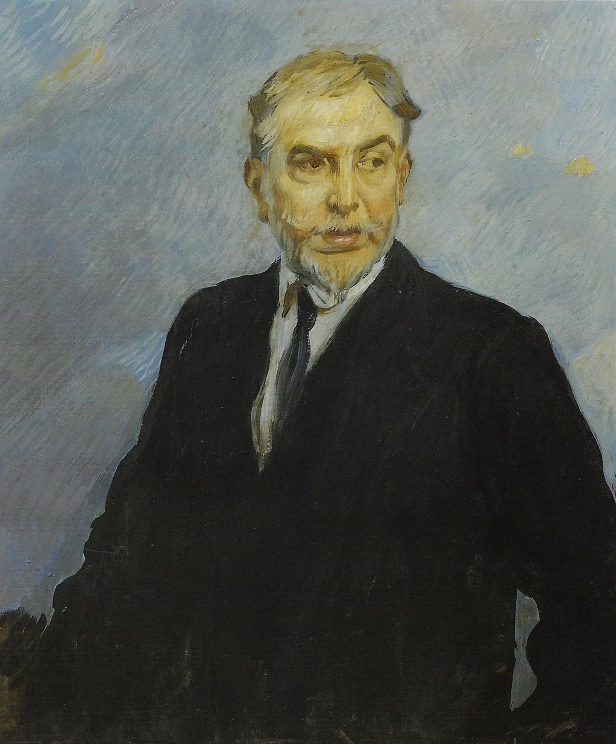  21-Ettore Tito-Autoritratto-1919-Galleria degli Uffizi, Firenze 